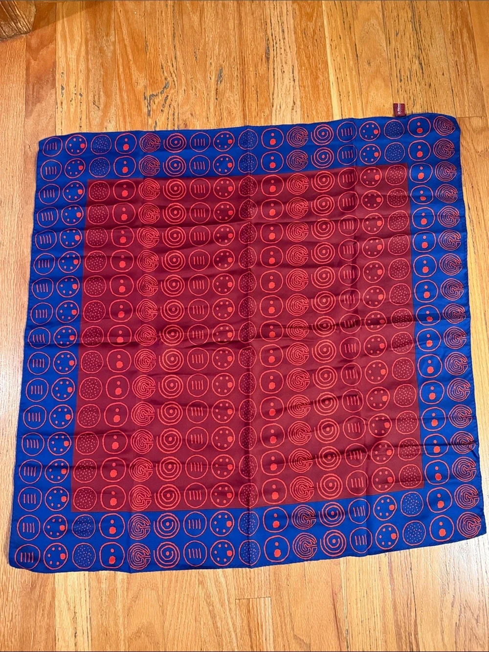 French Patterned Decorative Square Scarf